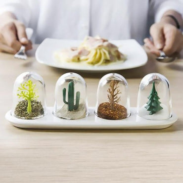 Dört Mevsim Baharatlık - Four Seasons Spice Shakers