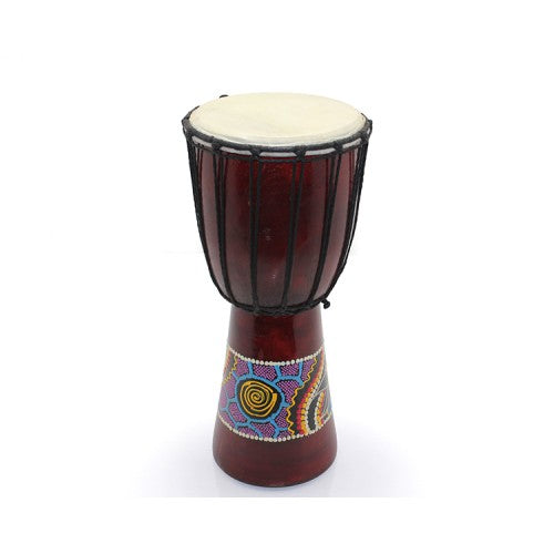 Batikli Ahşap Darbuka 30 Cm