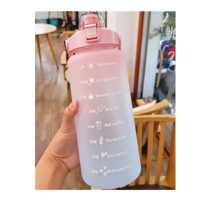 Günlük Motivasyon Su Matarası 2 Litre