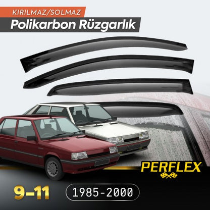 Renault 9-11 1985-2000 Cam Rüzgarlığı V2 Mugen